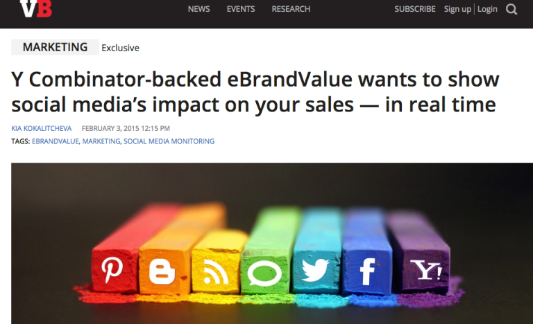 eBrandValue article on VentureBeat